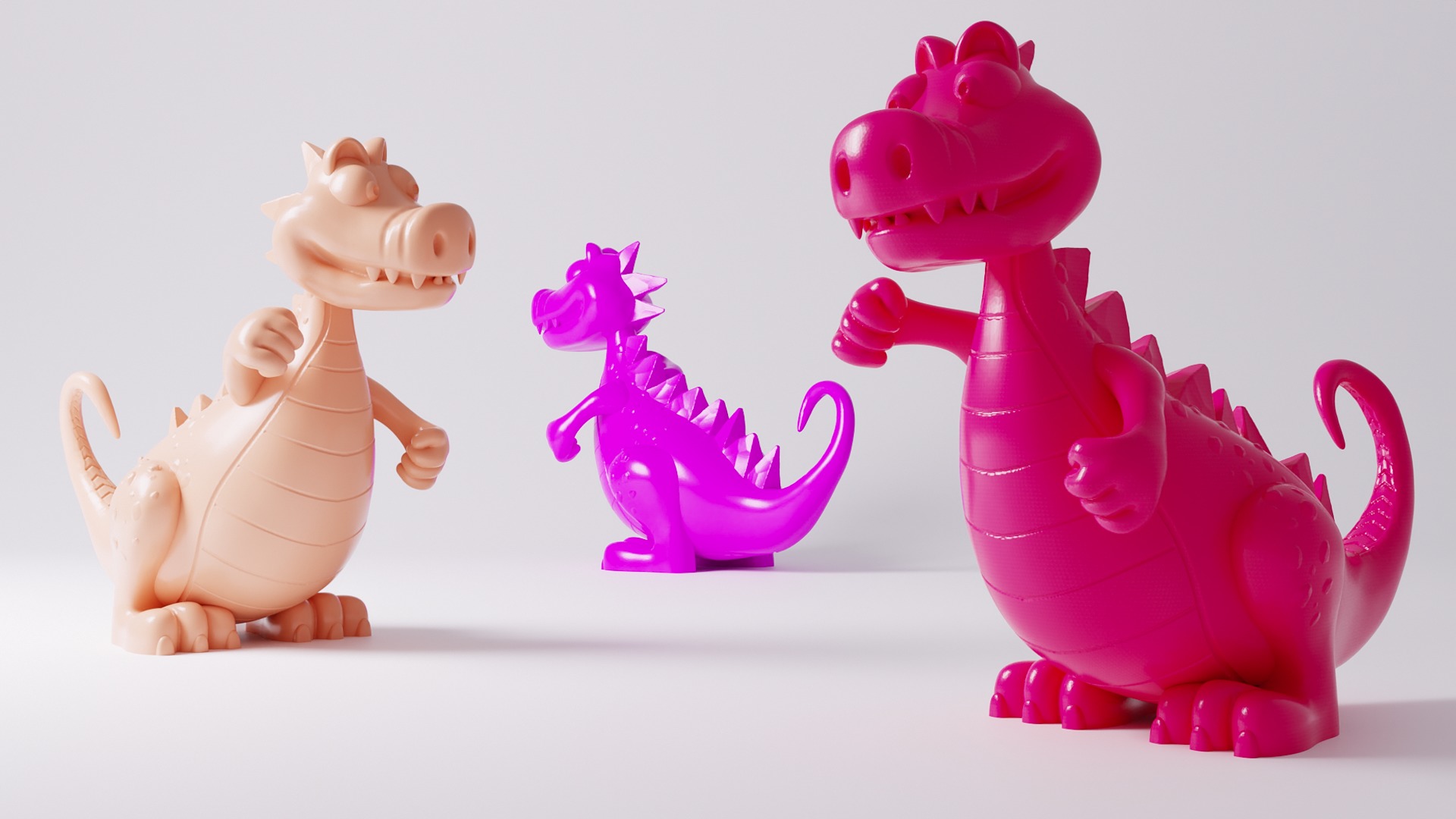 Friendly Dinosaur RoZ 3D print model_2