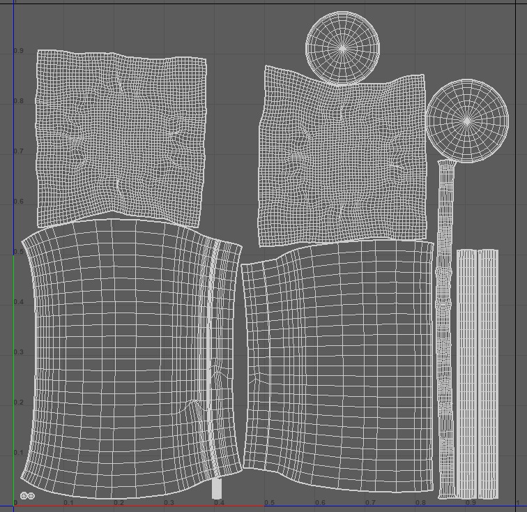 Jar V03 Low-poly 3D model_10