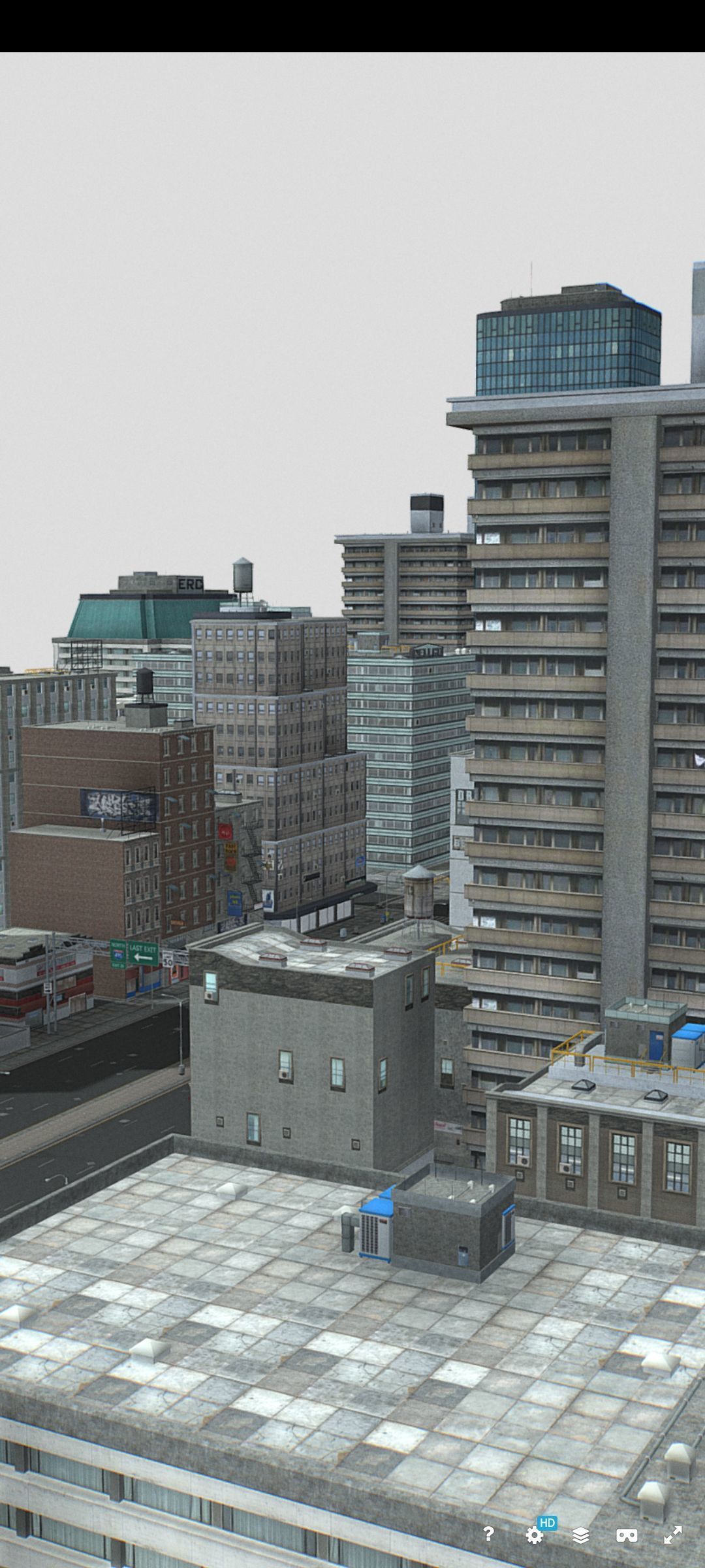 Full Gameready City Buildings Low-poly 3D model_2