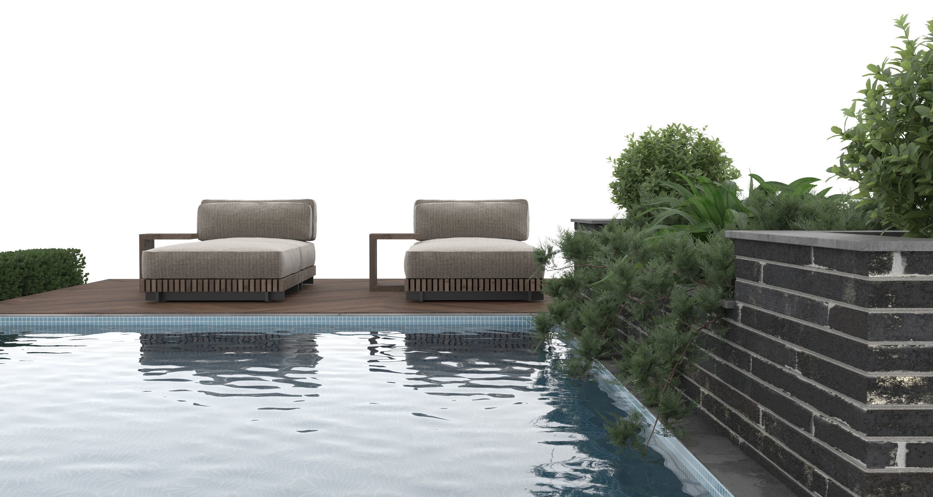 Swimming Pool 5 3D model_5