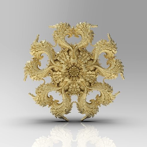 Fractal Kleinian - 5Fold Symmetry 3D print model
