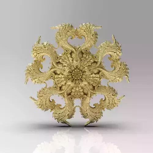 Fractal Kleinian - 5Fold Symmetry