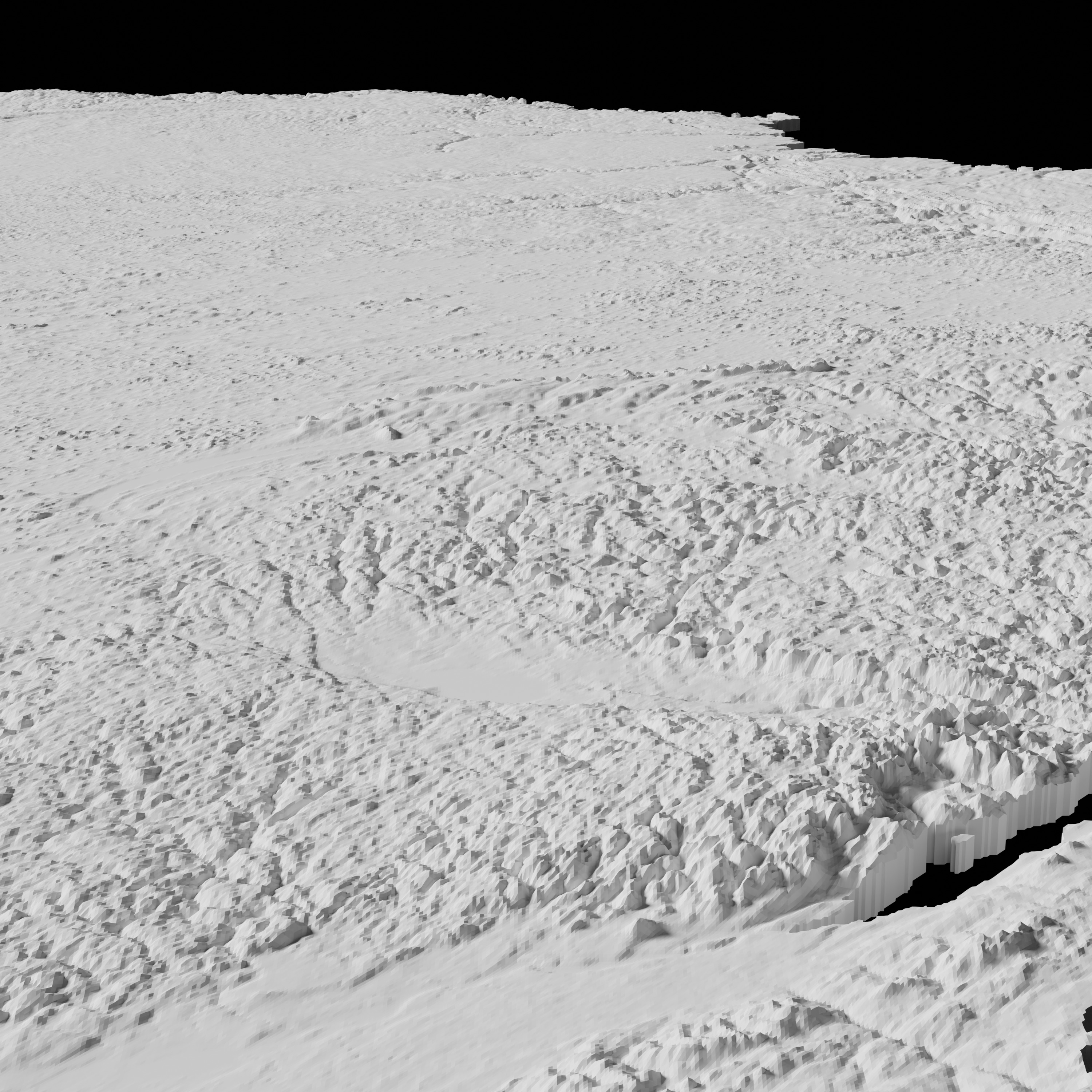 Canada Quebec Topographic Map - 3D Terrain Topography 3D print model_2