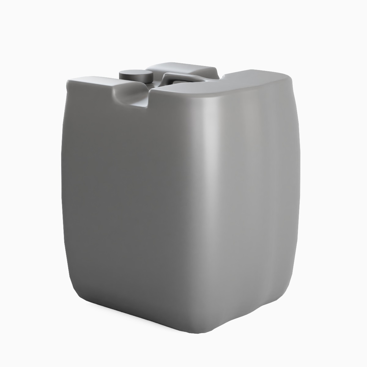 Plastic Canister B 06 3D model_3