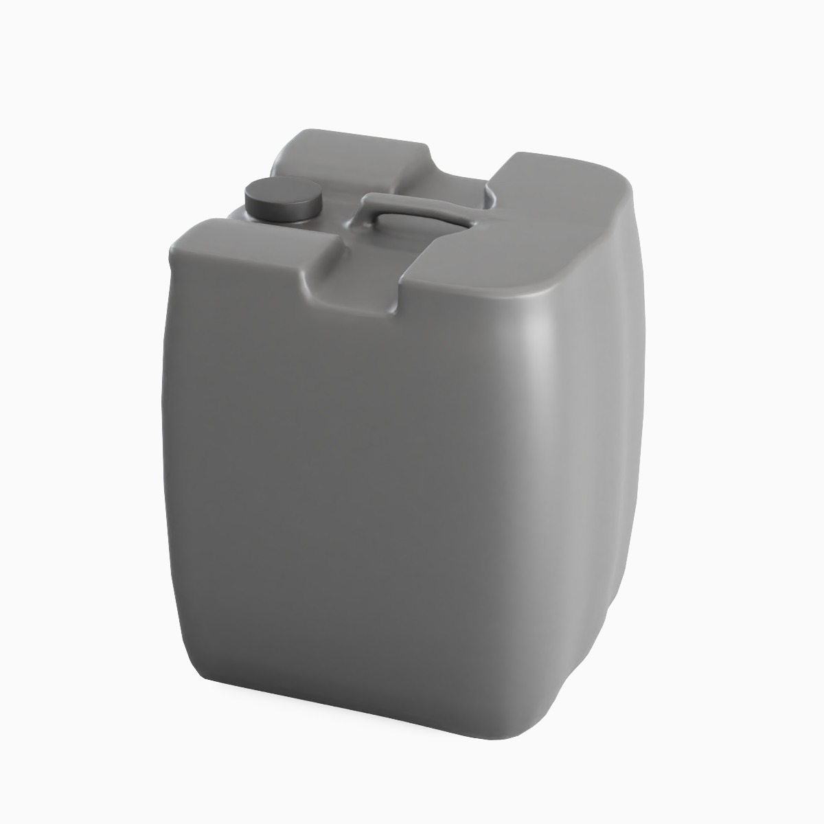 Plastic Canister B 06 3D model_4
