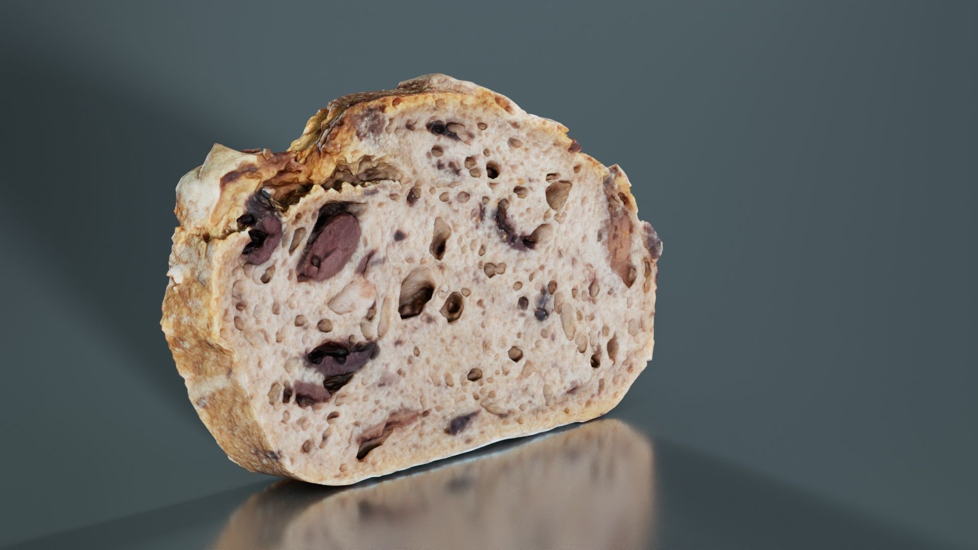 Keramiekske Slice 2 Low-poly 3D model_7