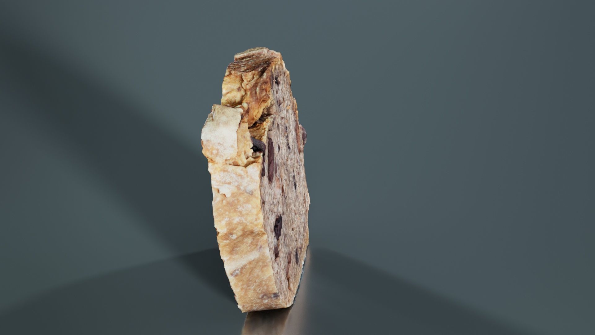 Keramiekske Slice 2 Low-poly 3D model_3