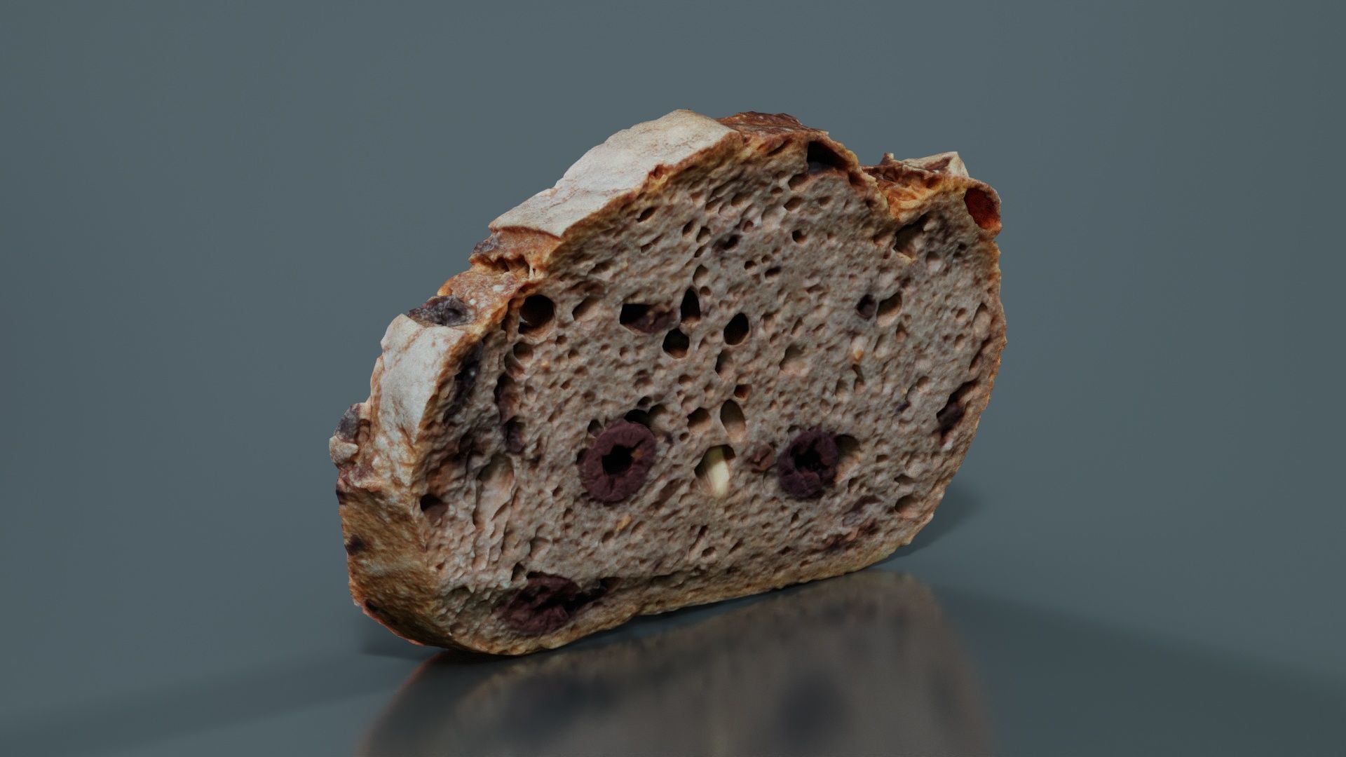 Keramiekske Slice 2 Low-poly 3D model_5