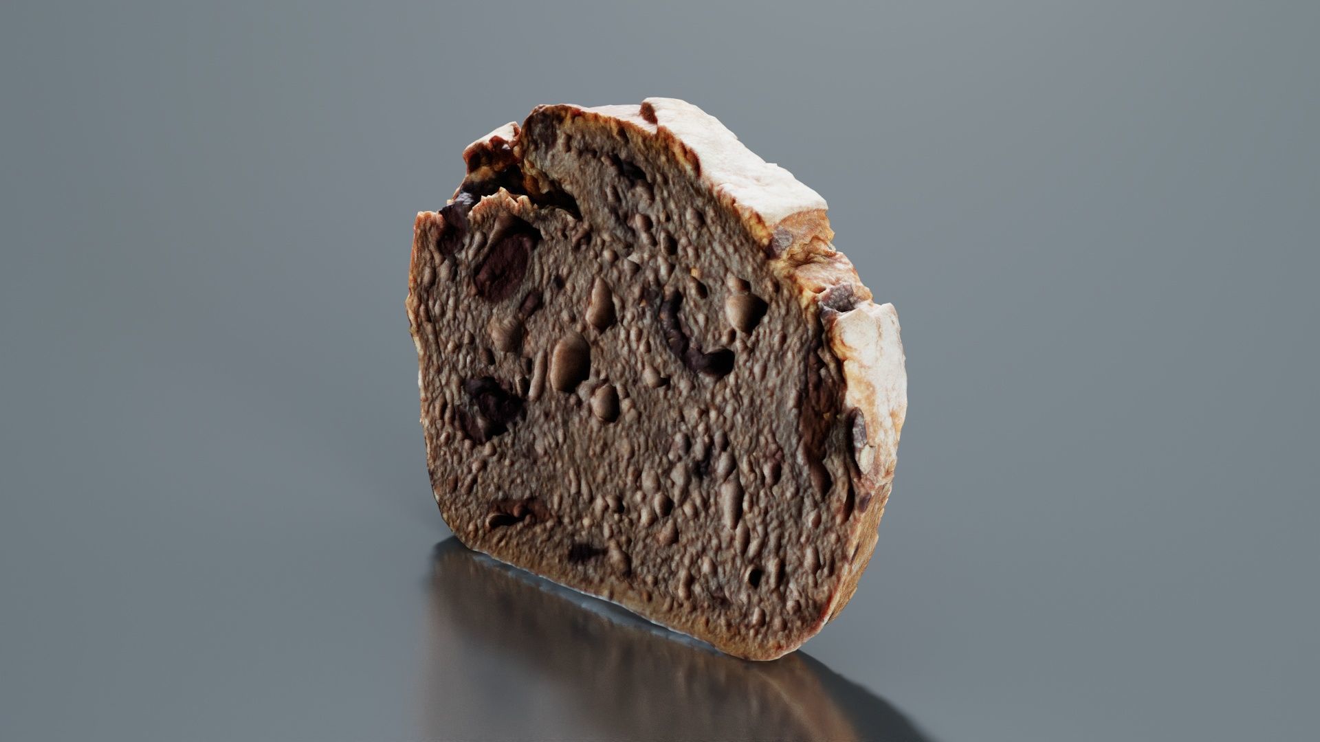 Keramiekske Slice 2 Low-poly 3D model_8