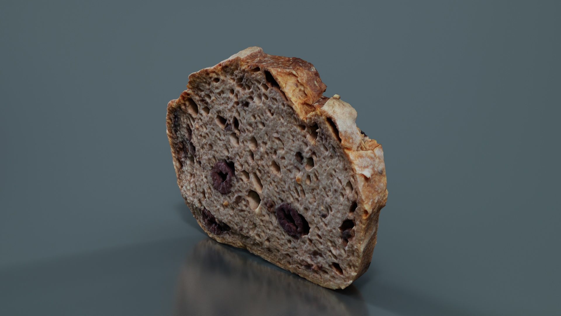 Keramiekske Slice 2 Low-poly 3D model_4