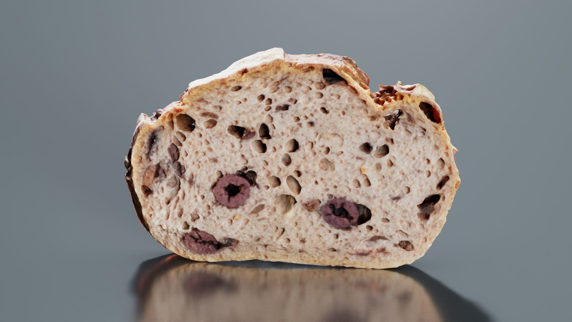 Keramiekske Slice 2 Low-poly 3D model_6