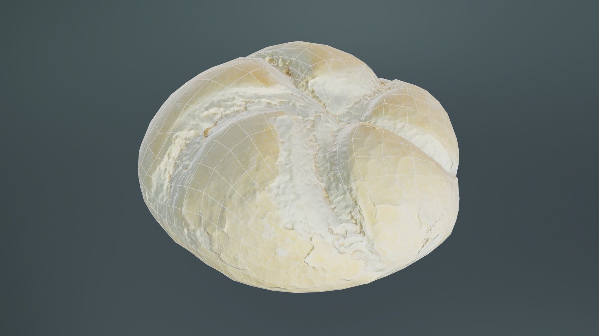 Keyser Pistolet Low-poly 3D model_9