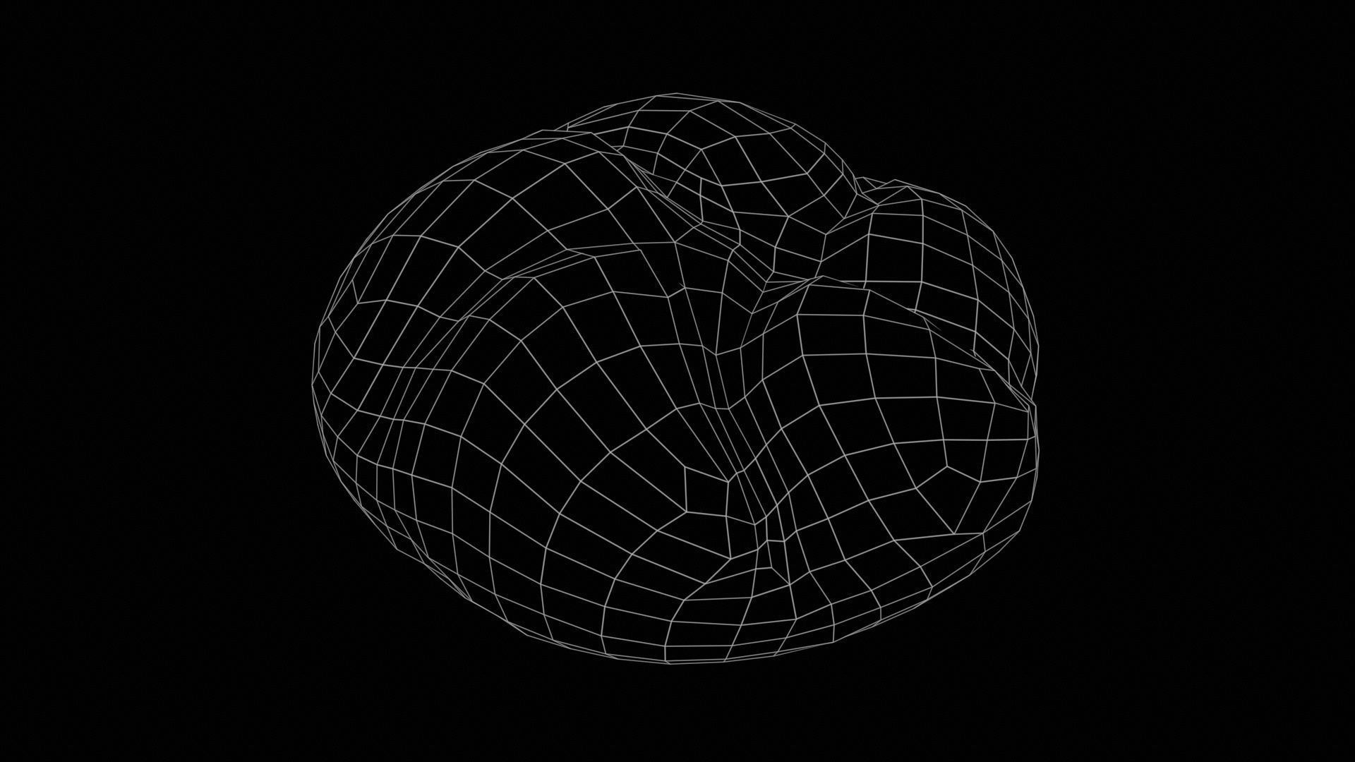 Keyser Pistolet Low-poly 3D model_11