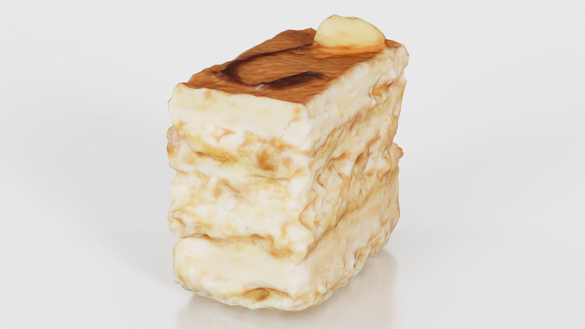 Layered Cake Low-poly 3D model_16