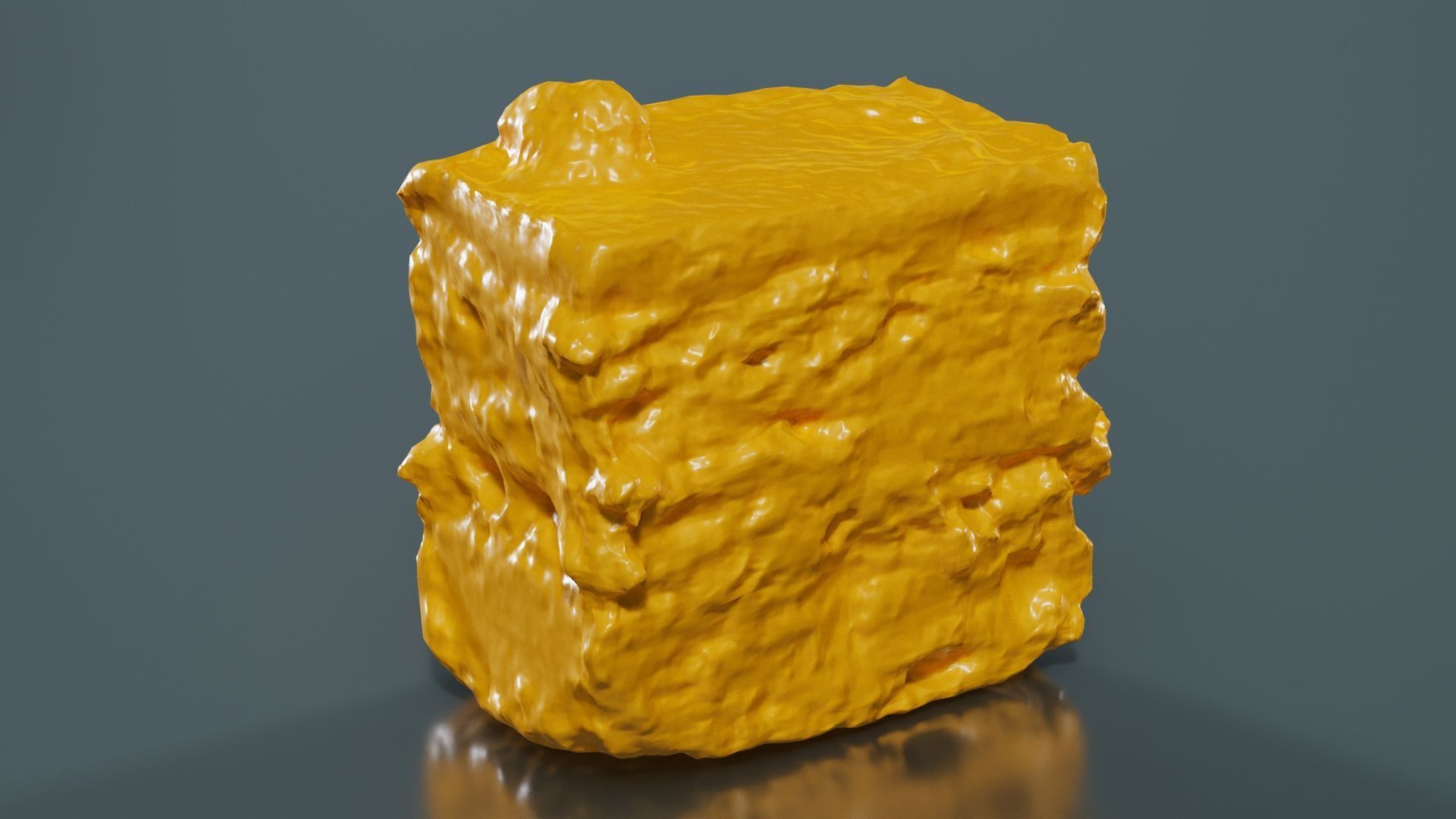 Layered Cake Low-poly 3D model_13