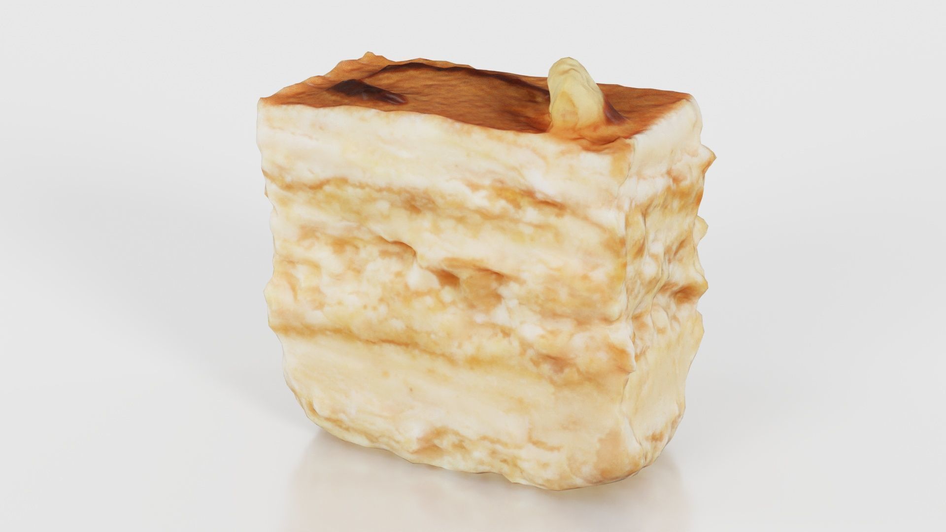 Layered Cake Low-poly 3D model_25