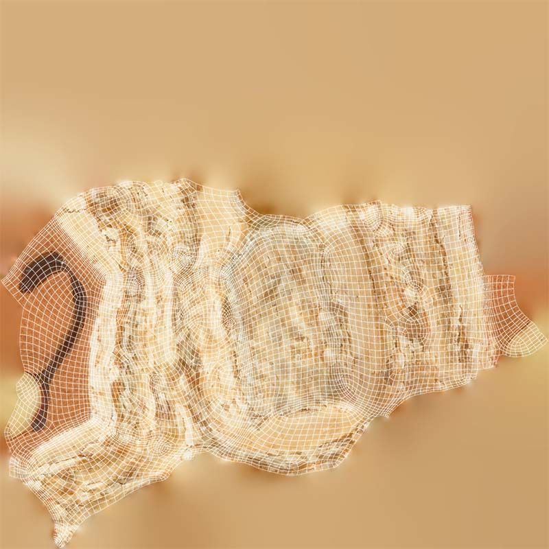 Layered Cake Low-poly 3D model_14