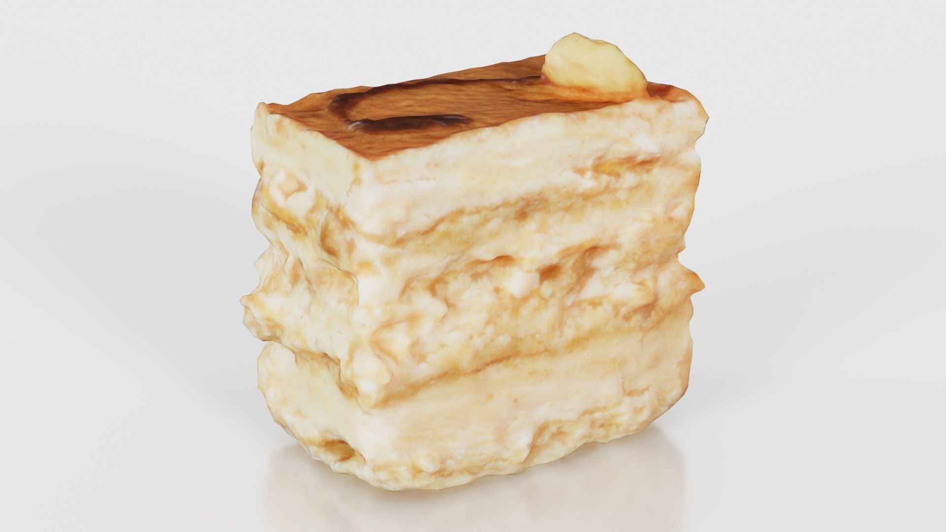 Layered Cake Low-poly 3D model_15