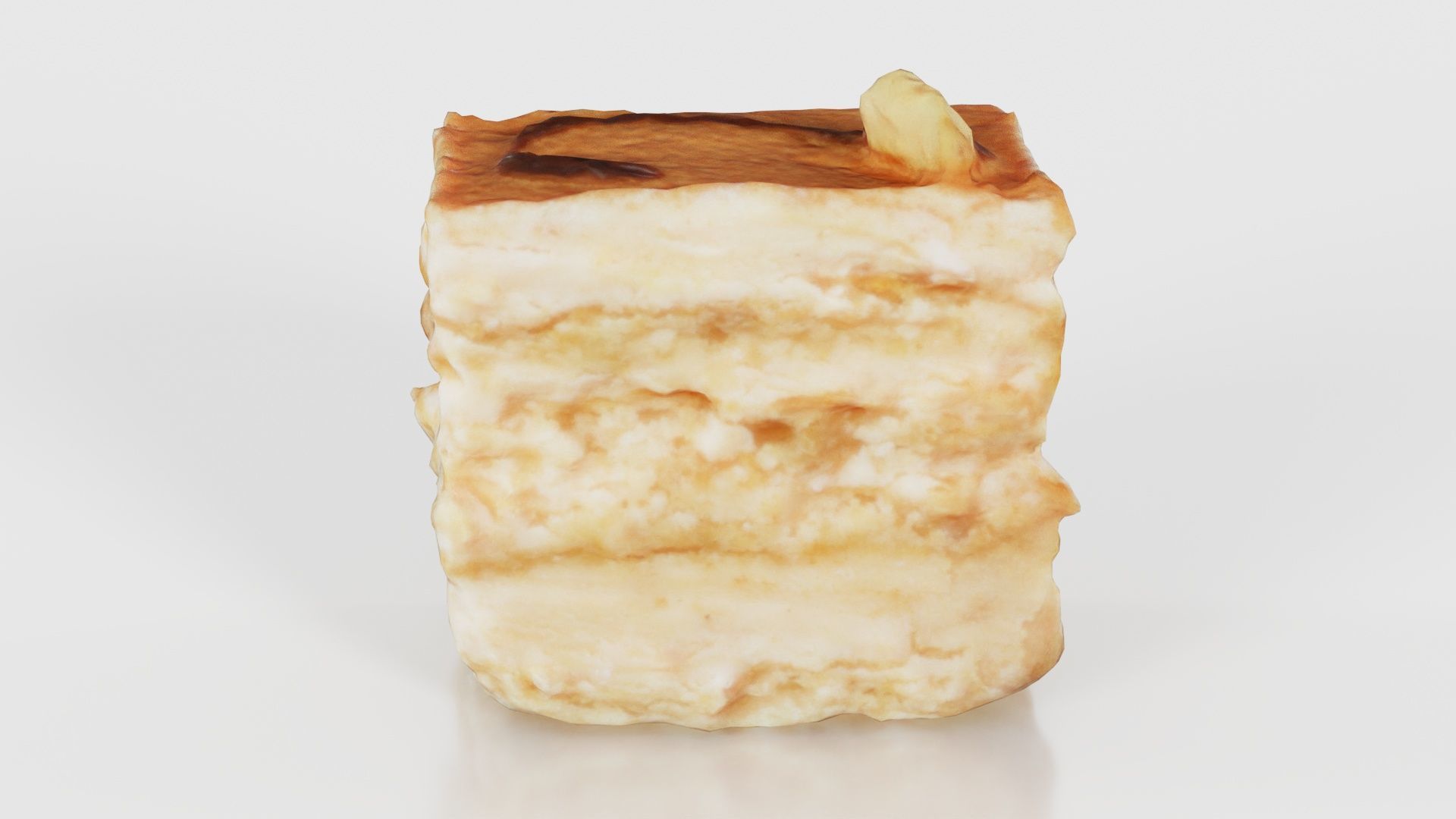 Layered Cake Low-poly 3D model_26