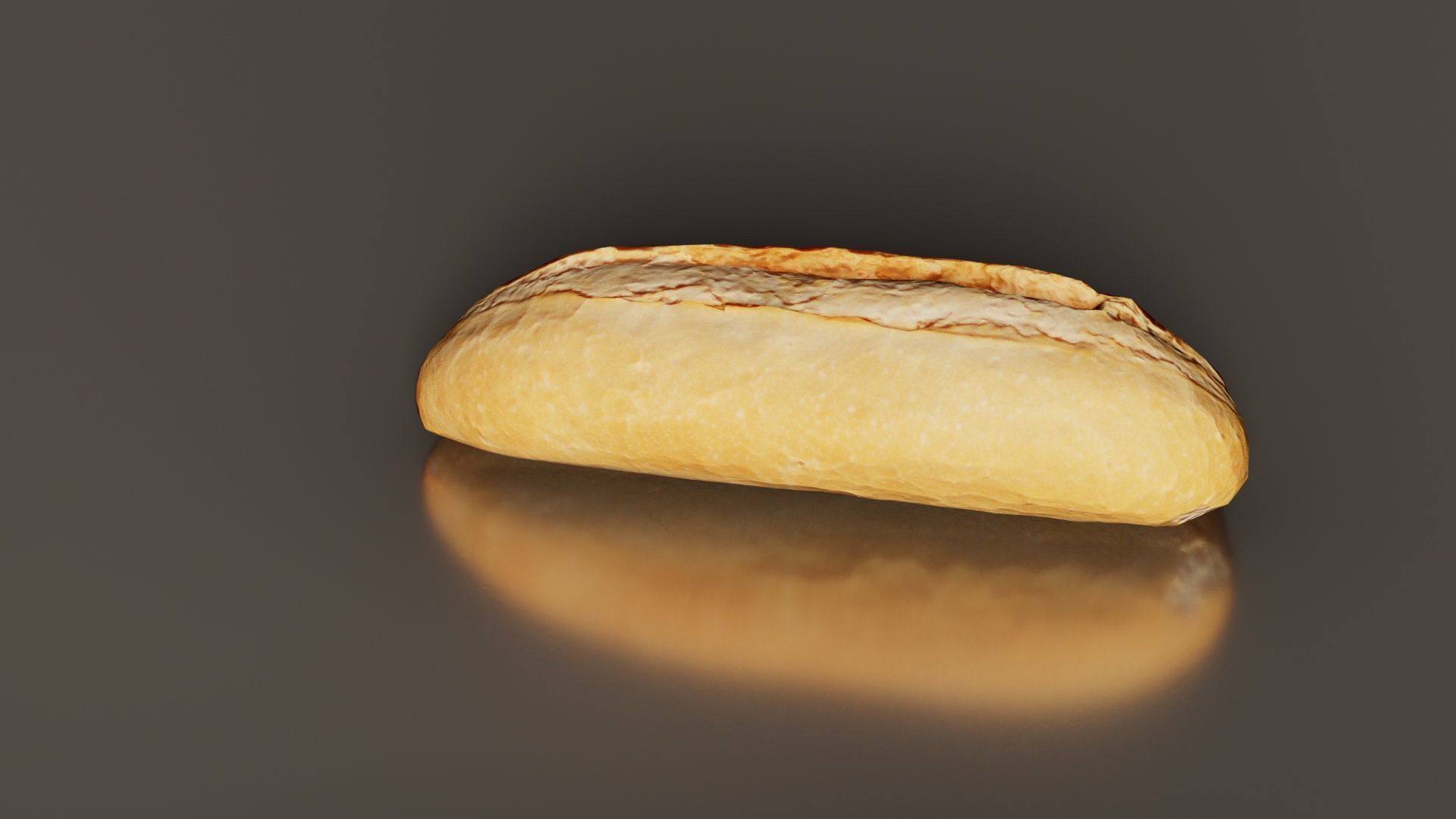 Long Regular Sandwich Low-poly 3D model_4