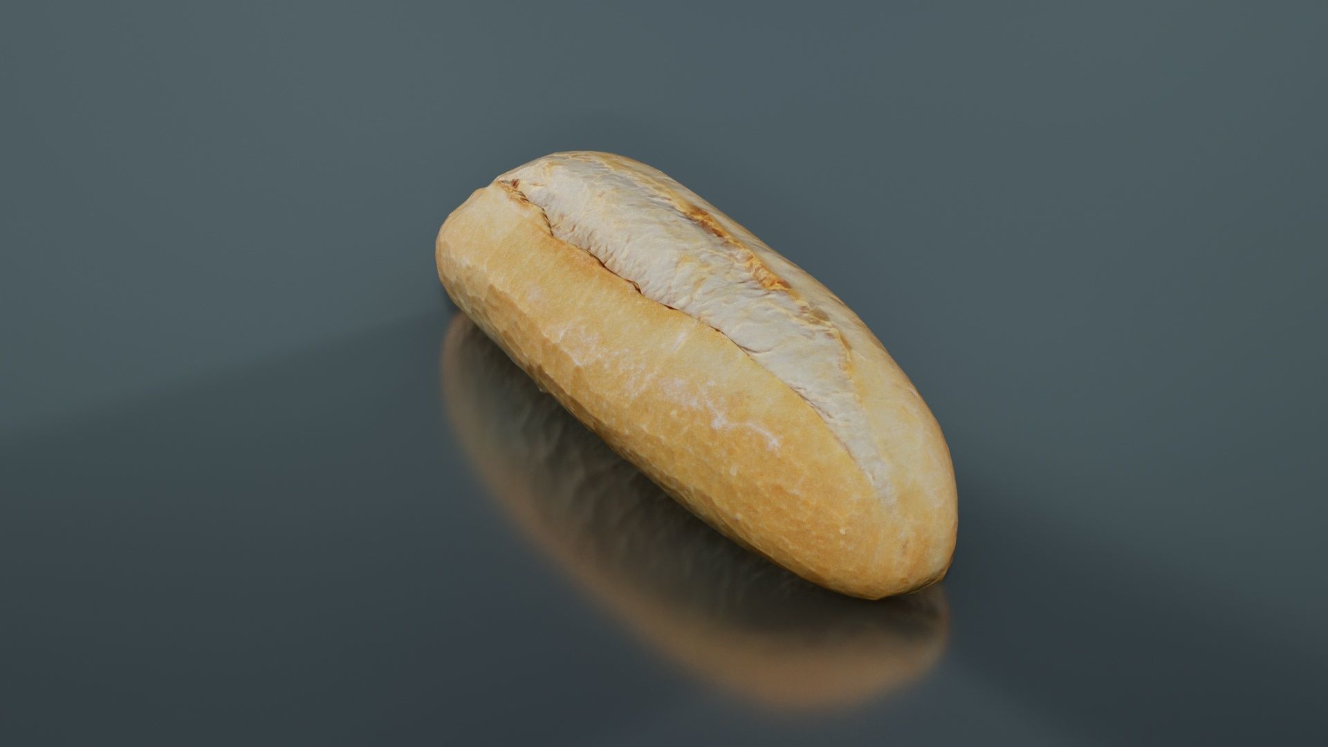 Long Regular Sandwich Low-poly 3D model_2