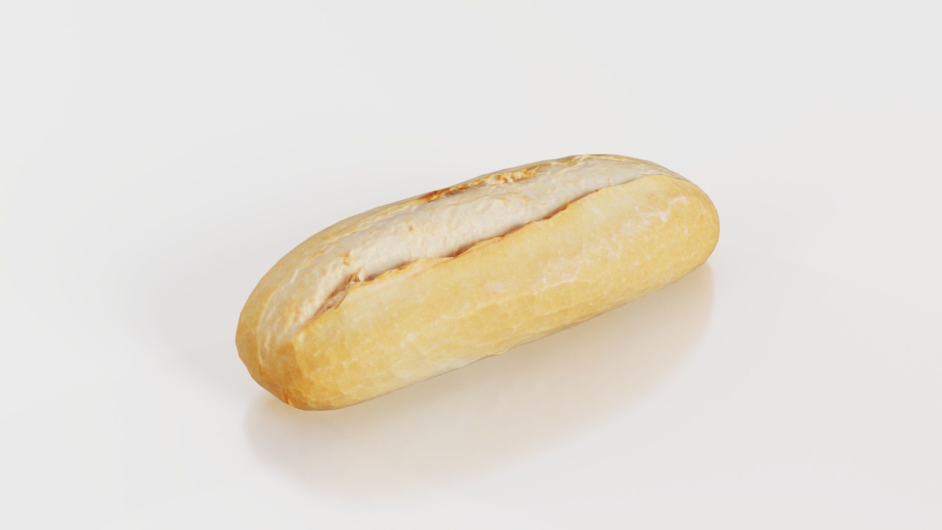 Long Regular Sandwich Low-poly 3D model_7