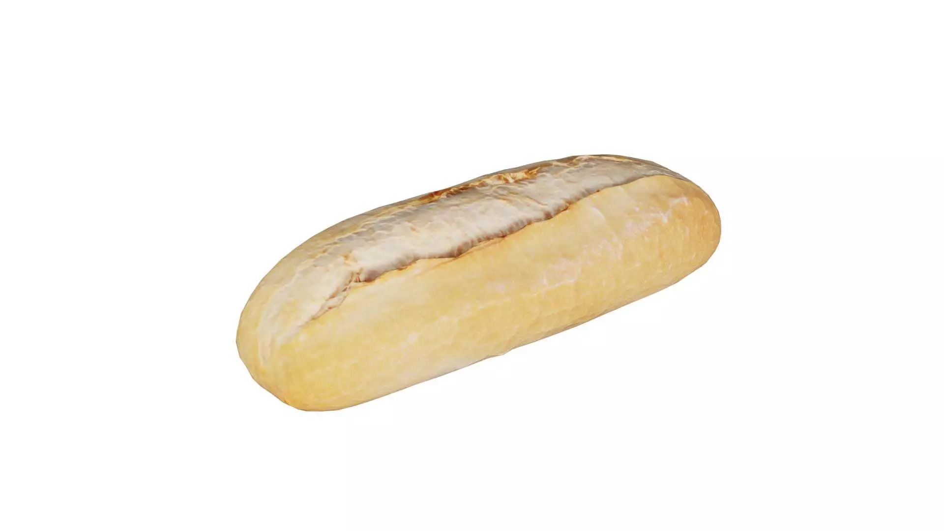 Long Regular Sandwich Low-poly 3D model_0