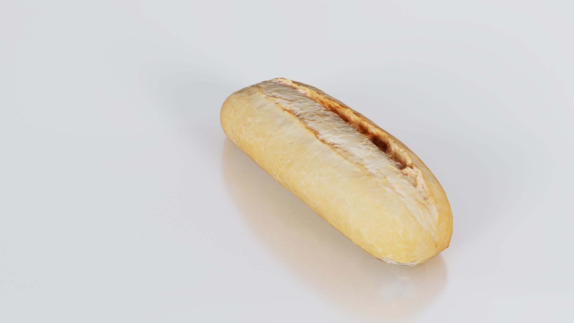 Long Regular Sandwich Low-poly 3D model_8