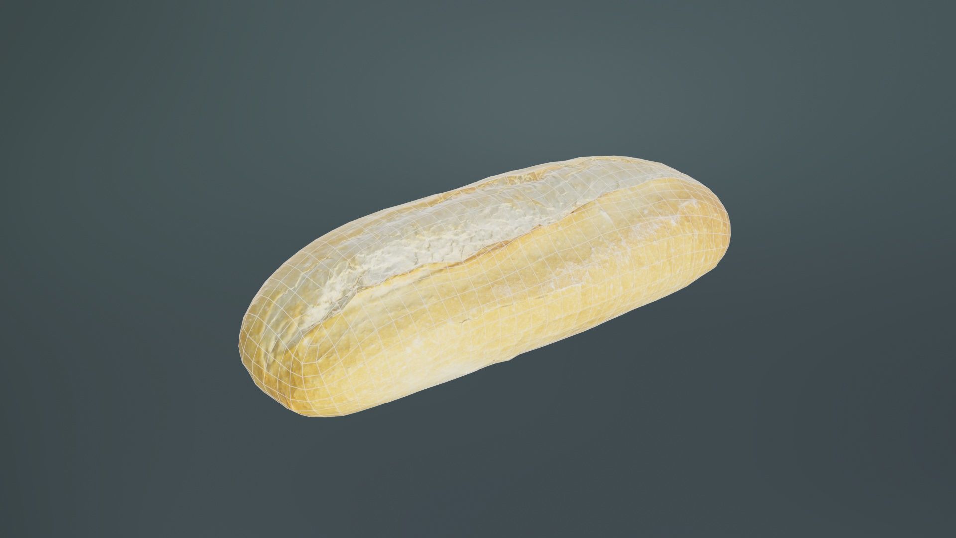 Long Regular Sandwich Low-poly 3D model_9