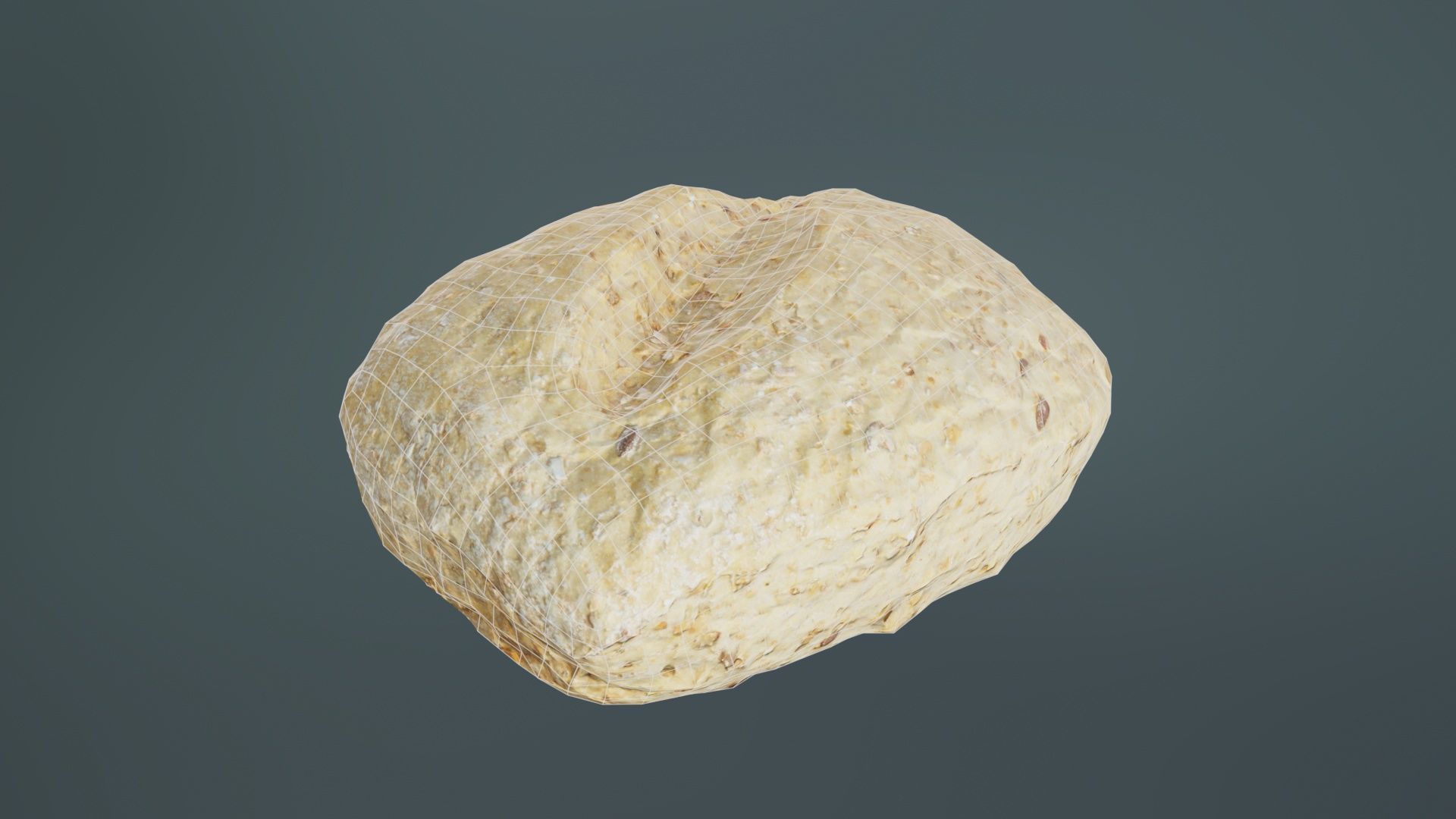 Long Seed Pistolet Low-poly 3D model_9