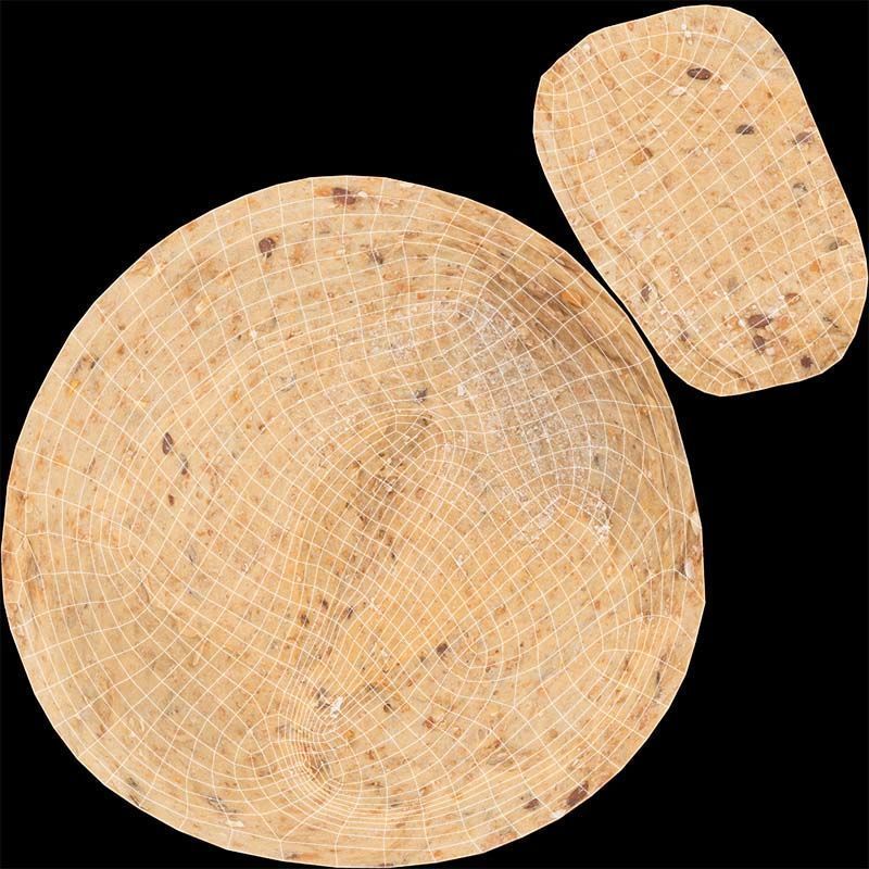 Long Seed Pistolet Low-poly 3D model_14