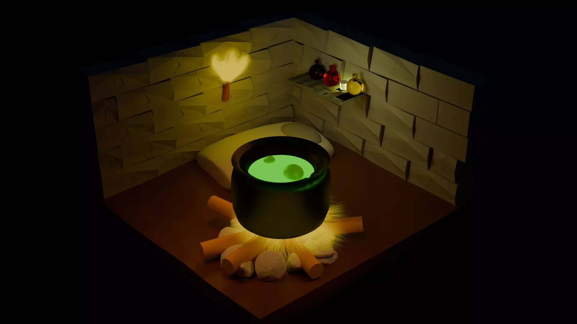 Old Witchs House Free 3D model