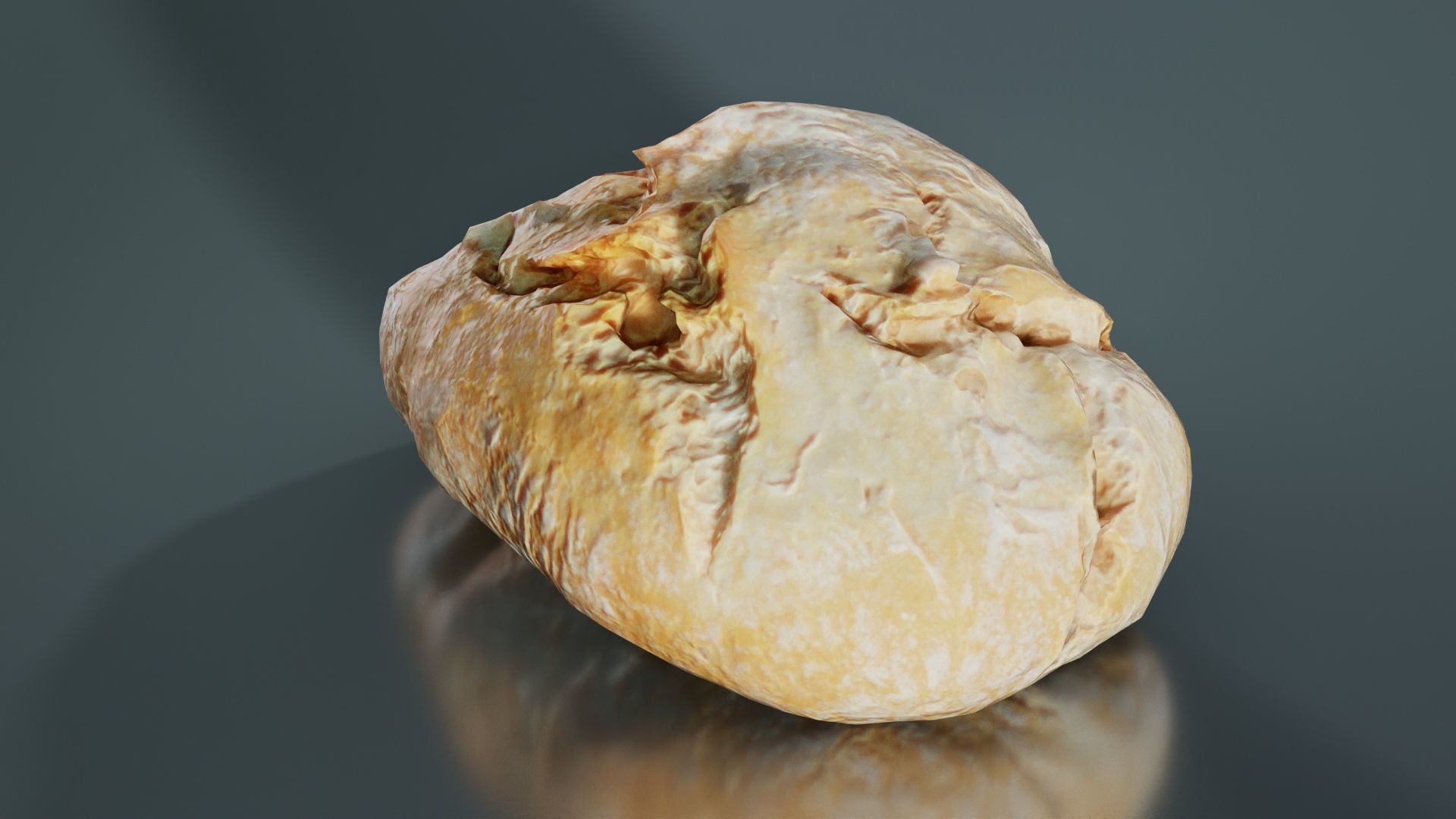 Mini Pistolet 1 Low-poly 3D model_7