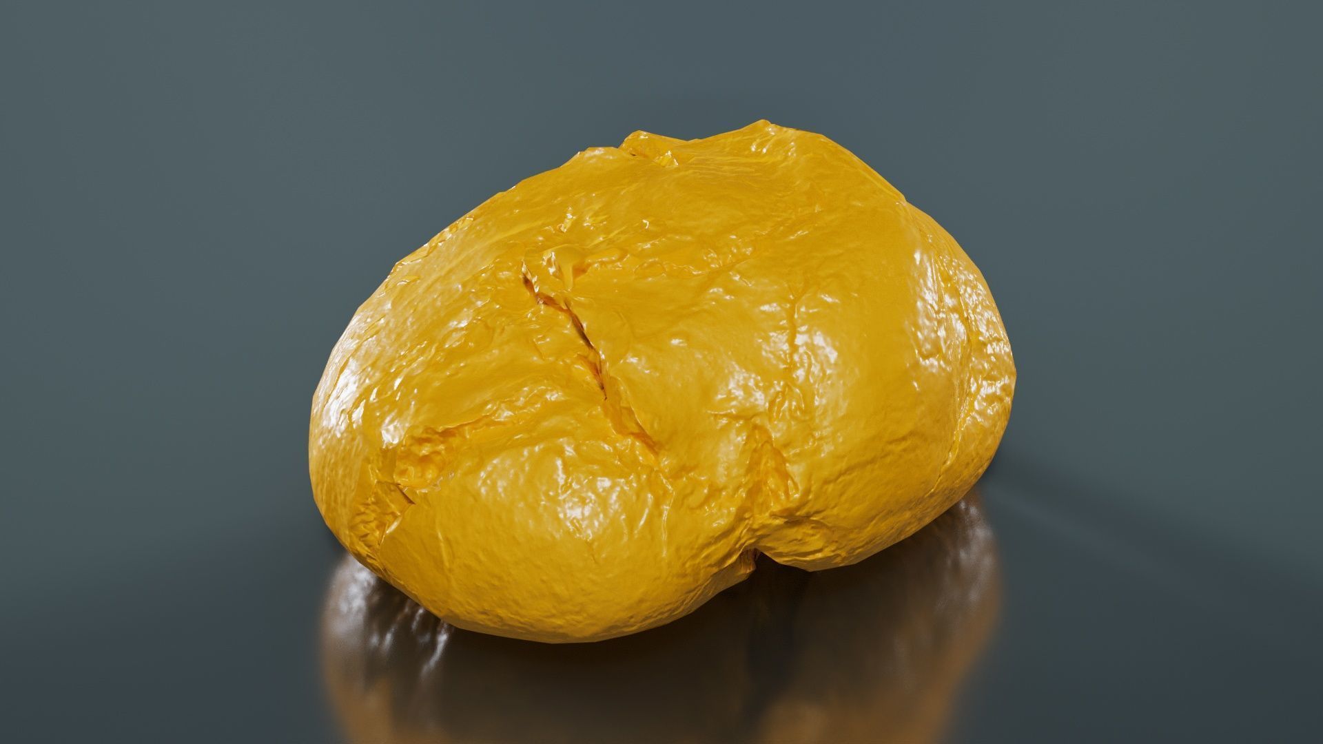 Mini Pistolet 1 Low-poly 3D model_12