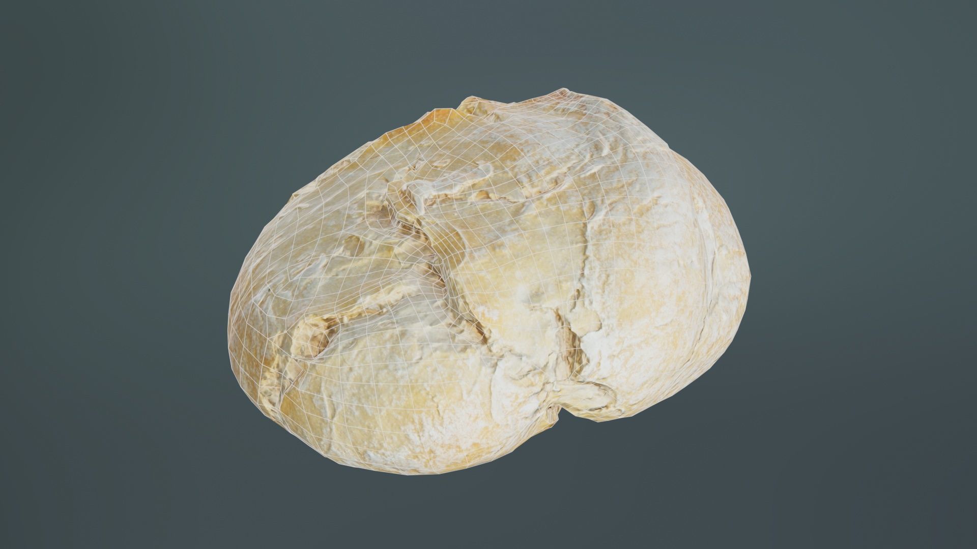 Mini Pistolet 1 Low-poly 3D model_9