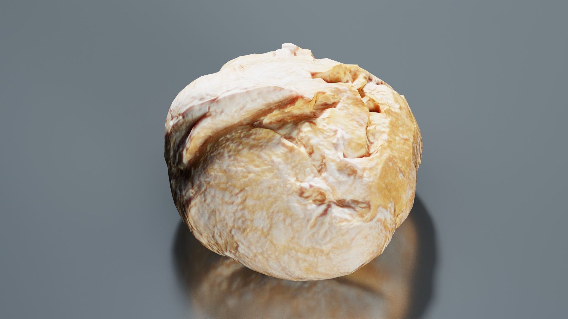 Mini Pistolet 1 Low-poly 3D model_1