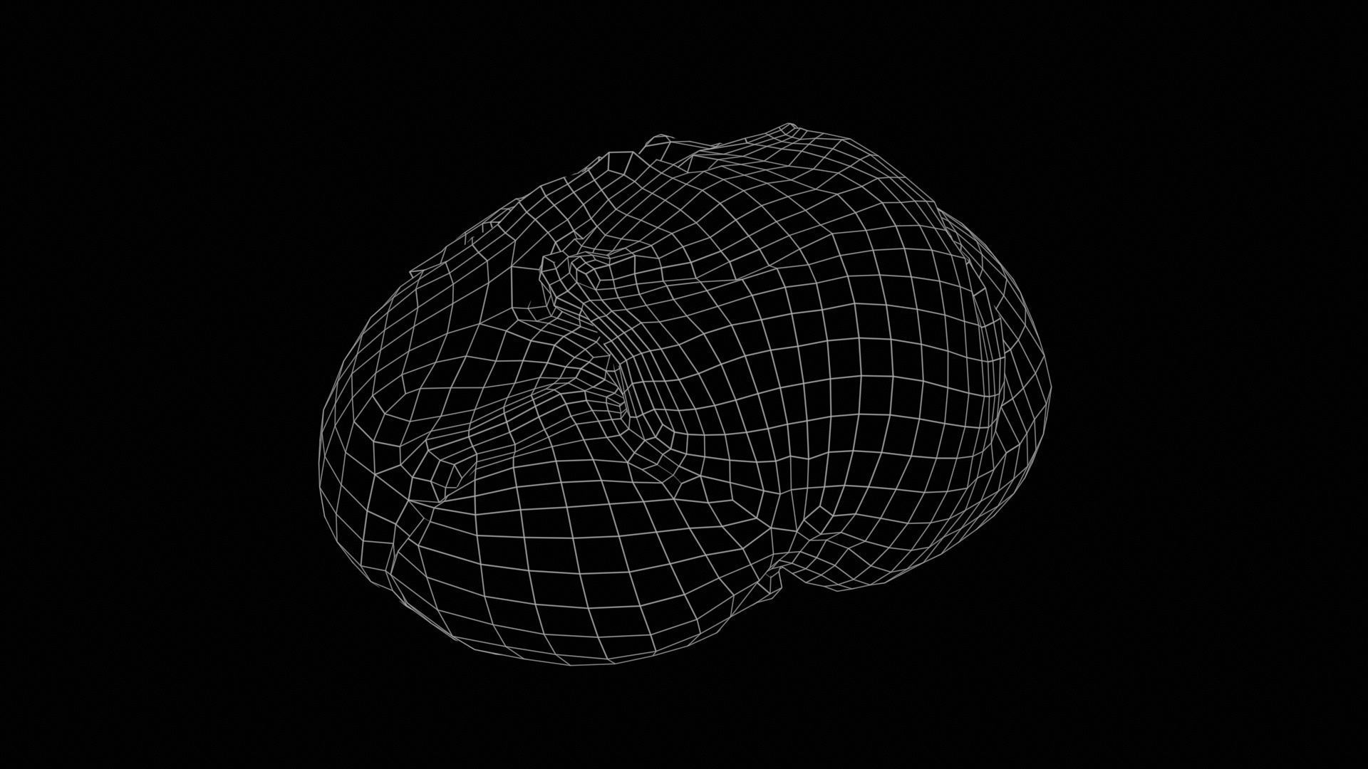 Mini Pistolet 1 Low-poly 3D model_11