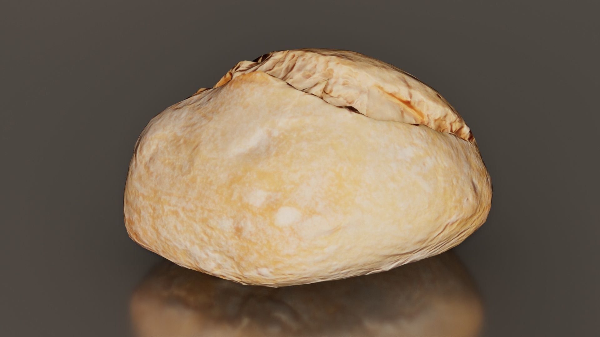 Mini Pistolet 3 Low-poly 3D model_1