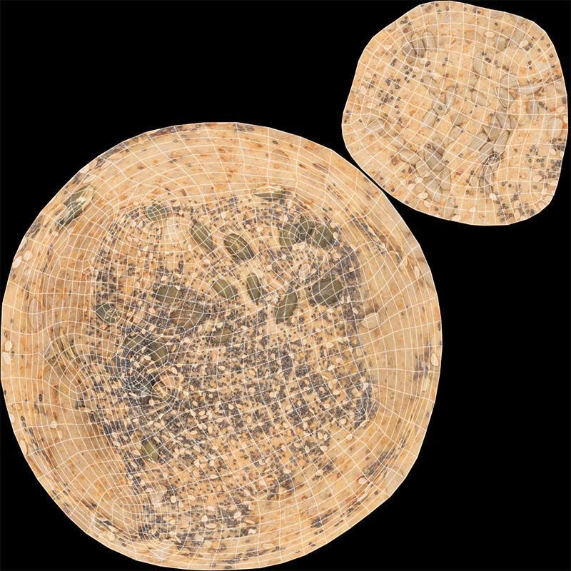 Multi Seed Pistolet Low-poly 3D model_14