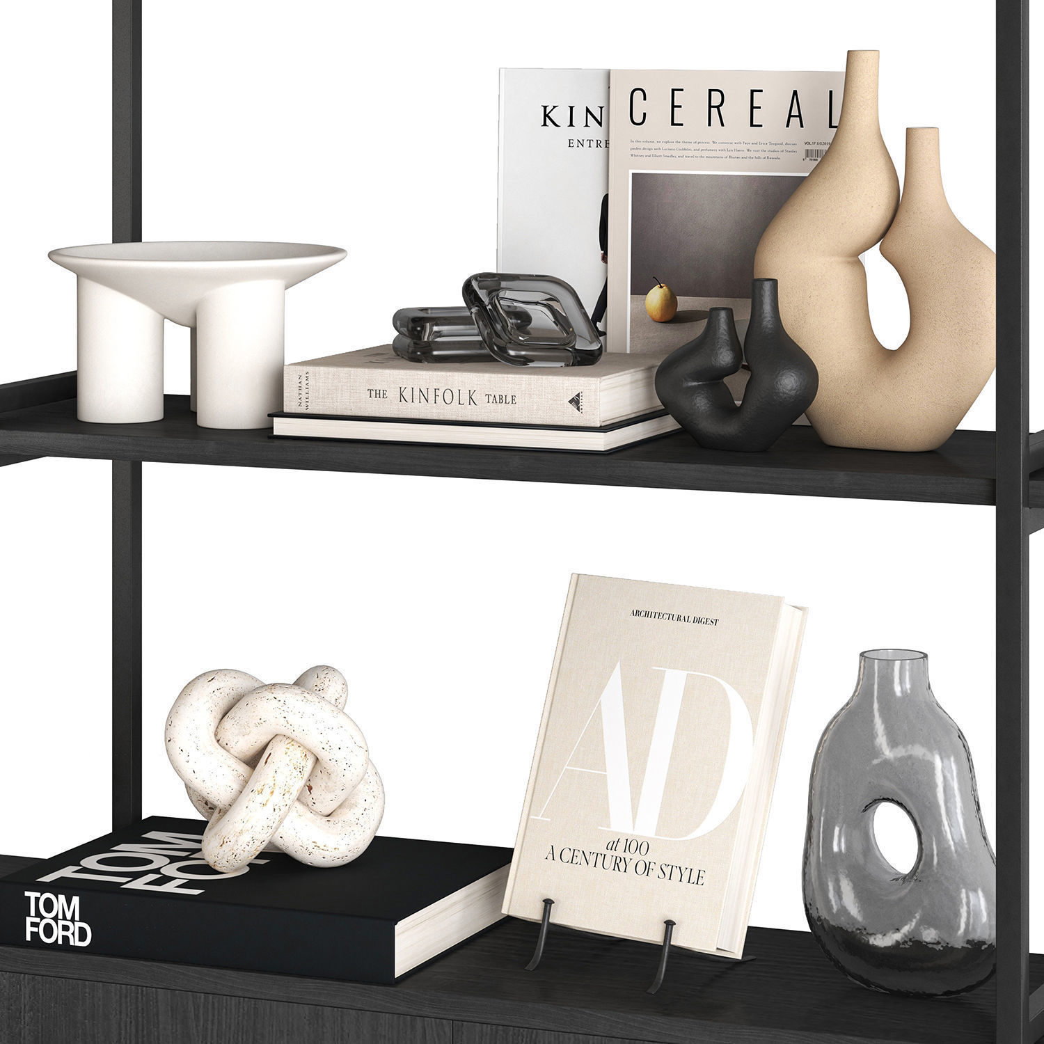 Decorative set-10- items from HM 3D model_2