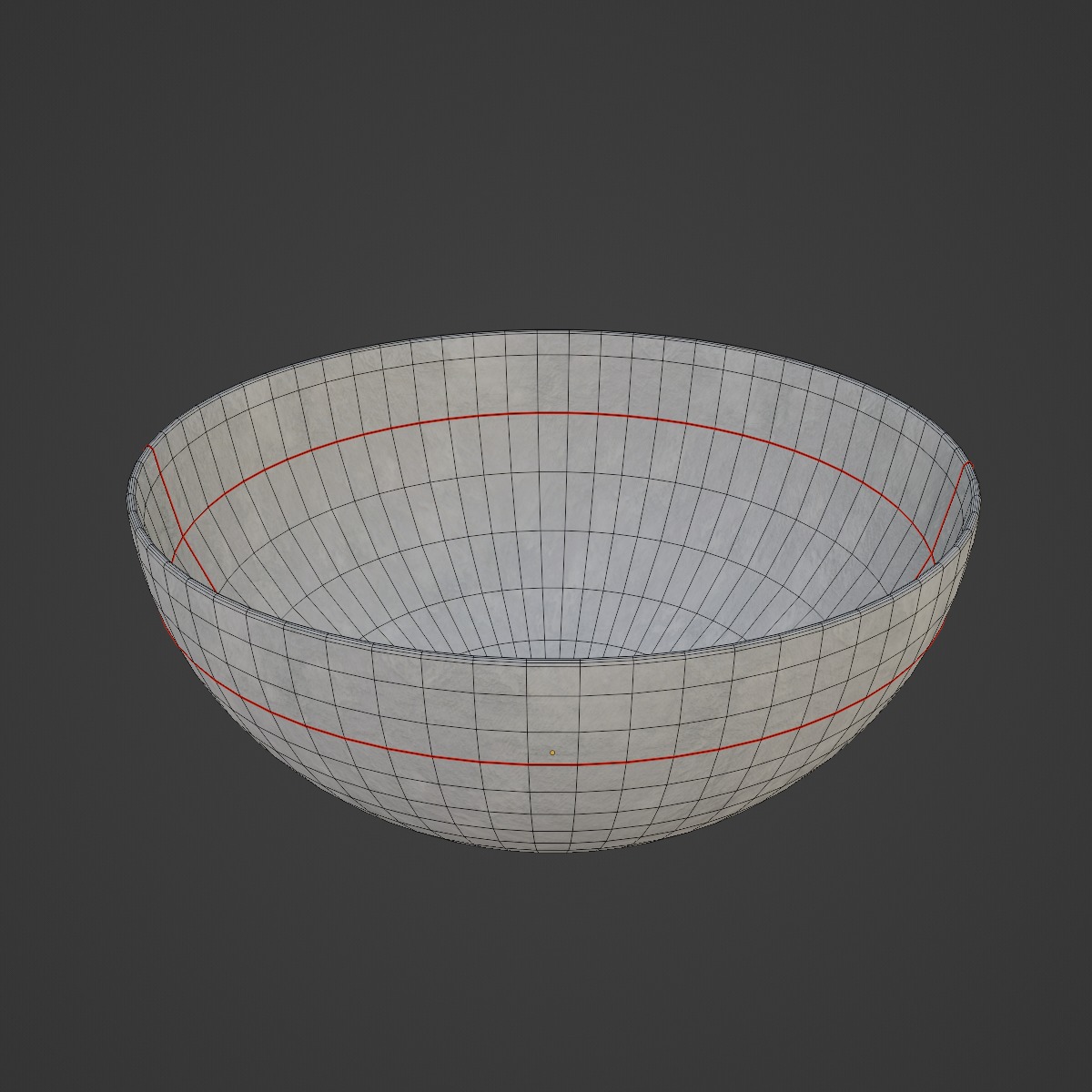 Medieval Bowl 02 3D model_5