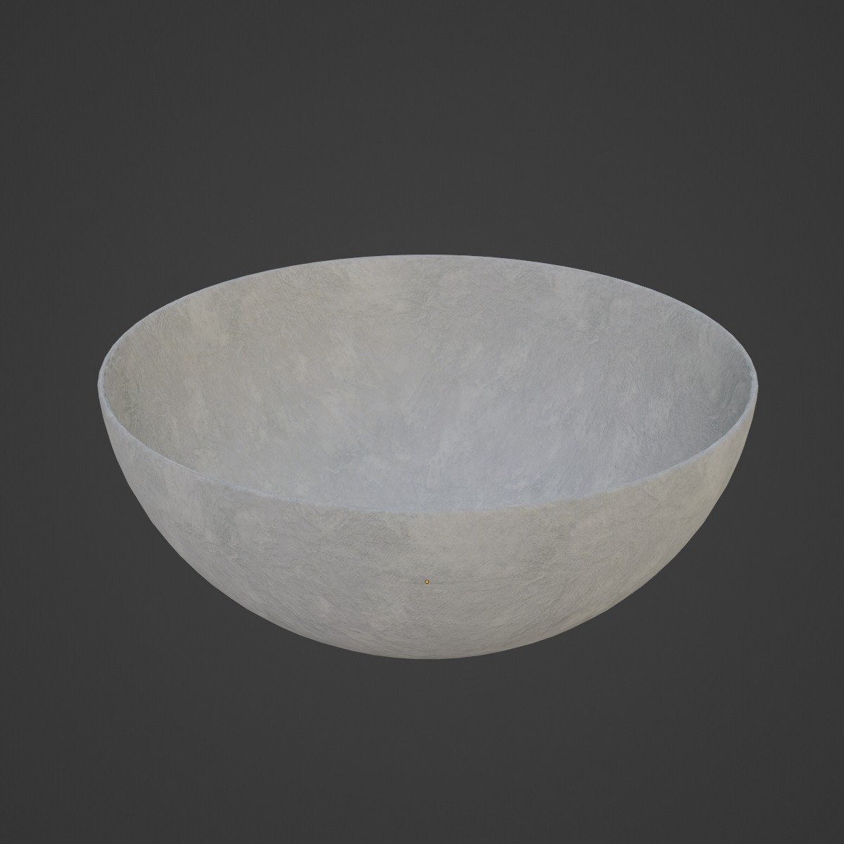 Medieval Bowl 02 3D model_4