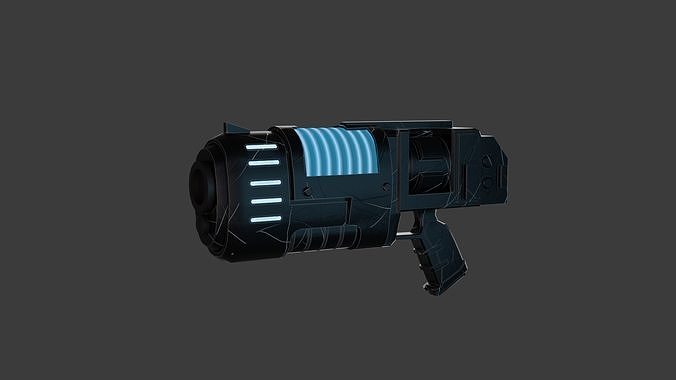 plasmagun warhammer40k 3D model