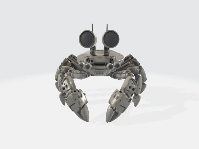 Crab robot 3D model_1