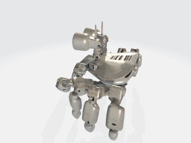 Crab robot 3D model_2