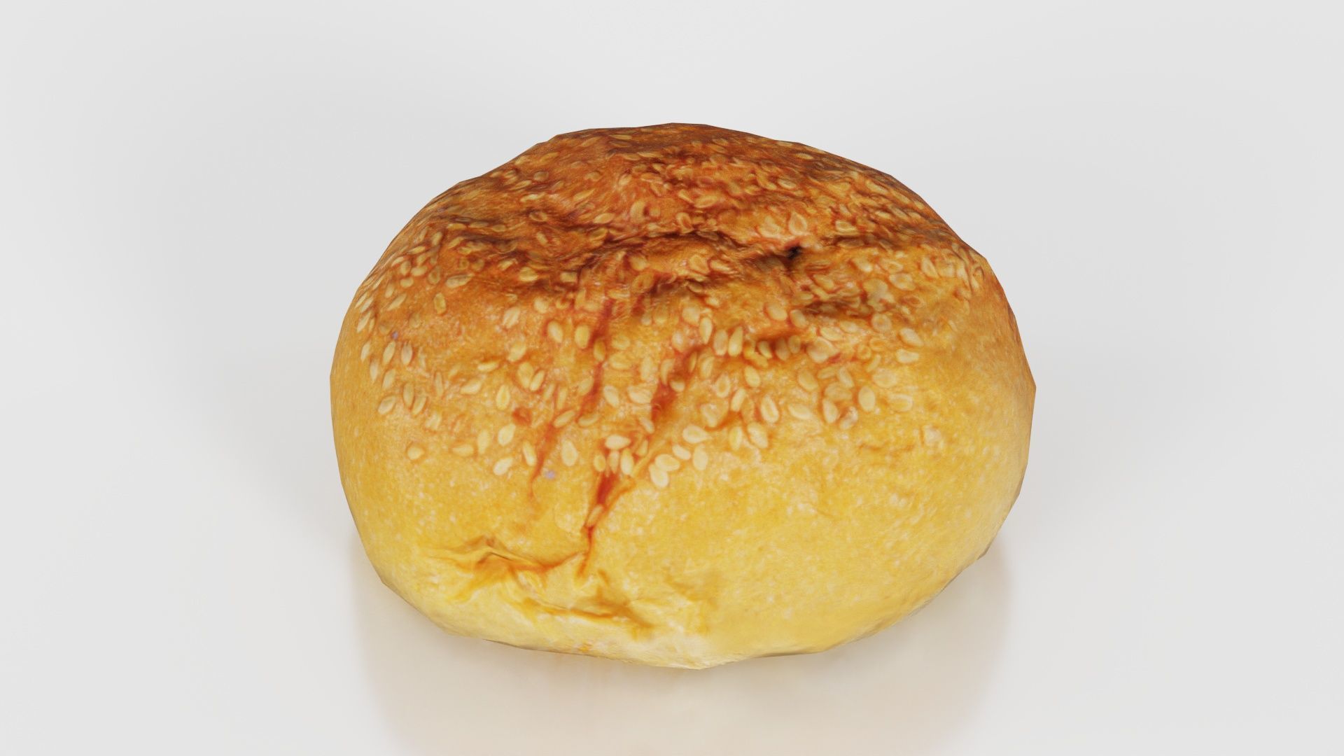 Pistolet 4 Low-poly 3D model_16