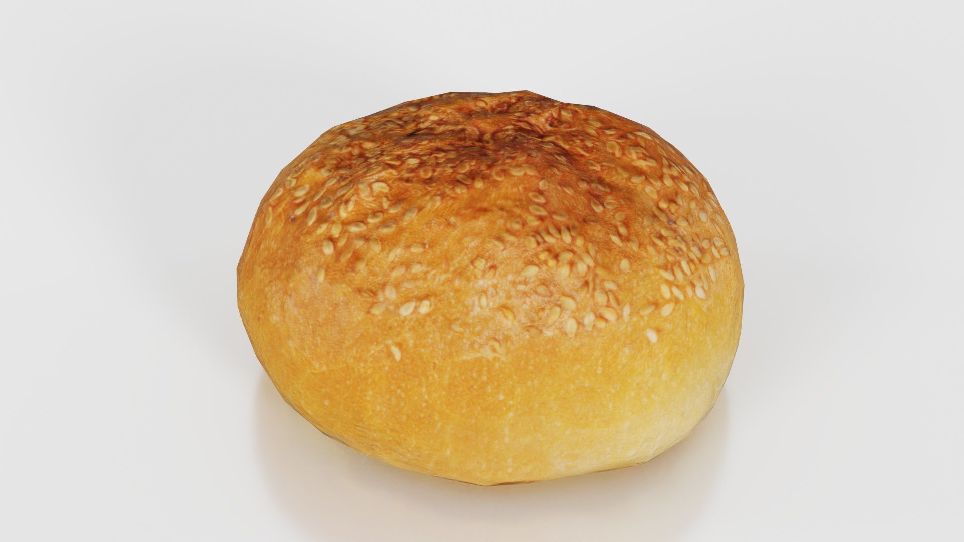 Pistolet 4 Low-poly 3D model_22