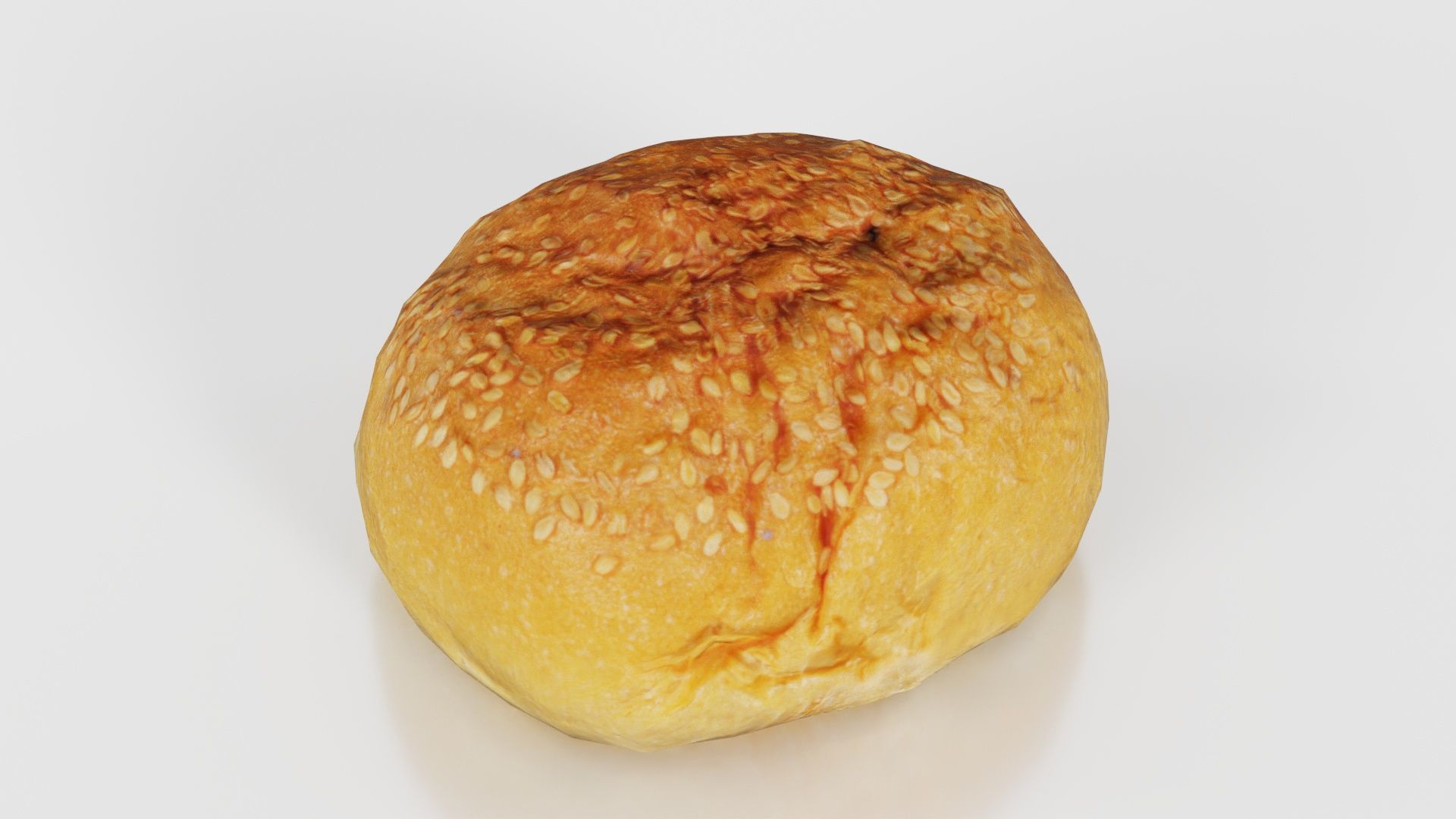 Pistolet 4 Low-poly 3D model_17