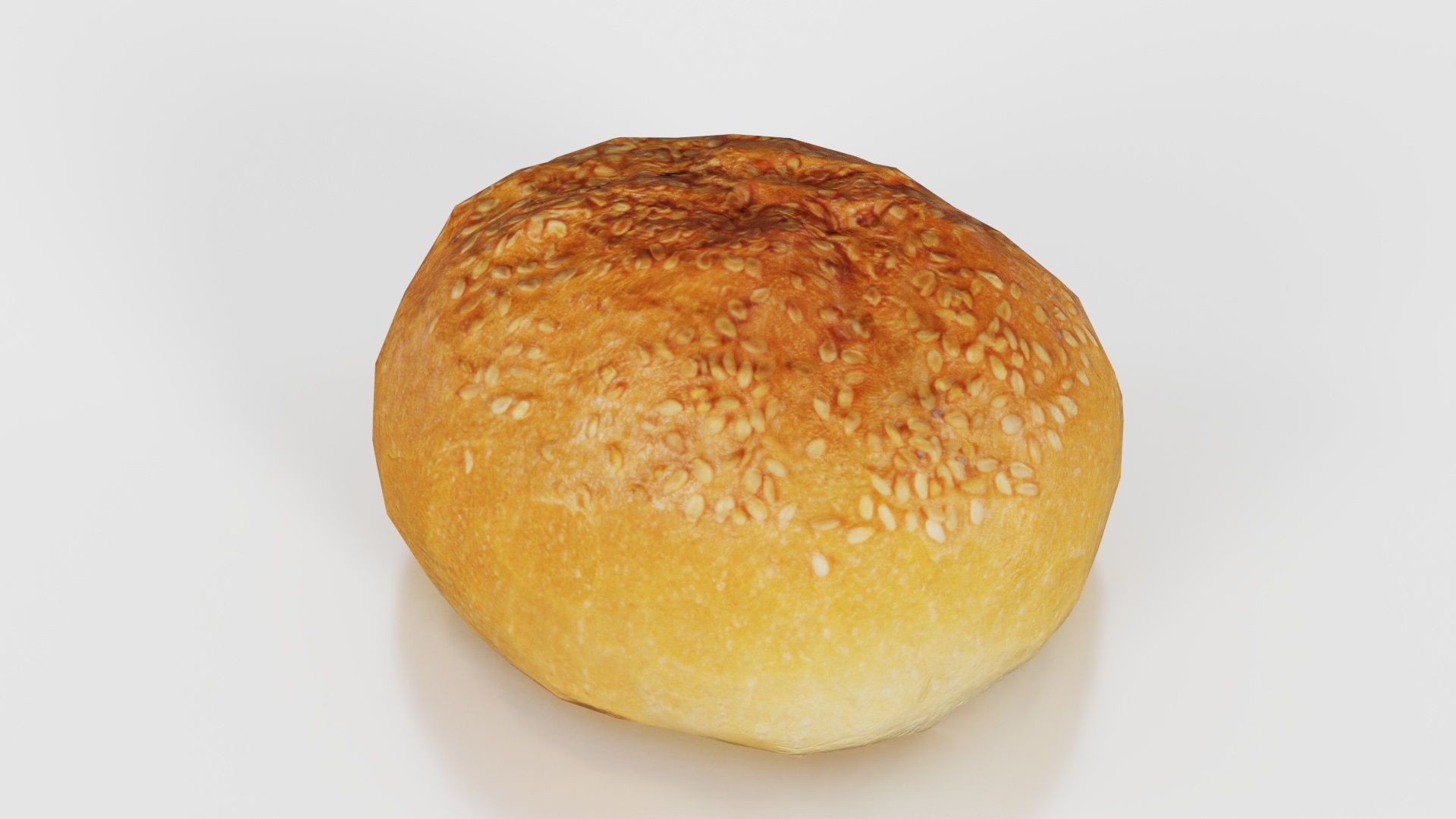 Pistolet 4 Low-poly 3D model_21