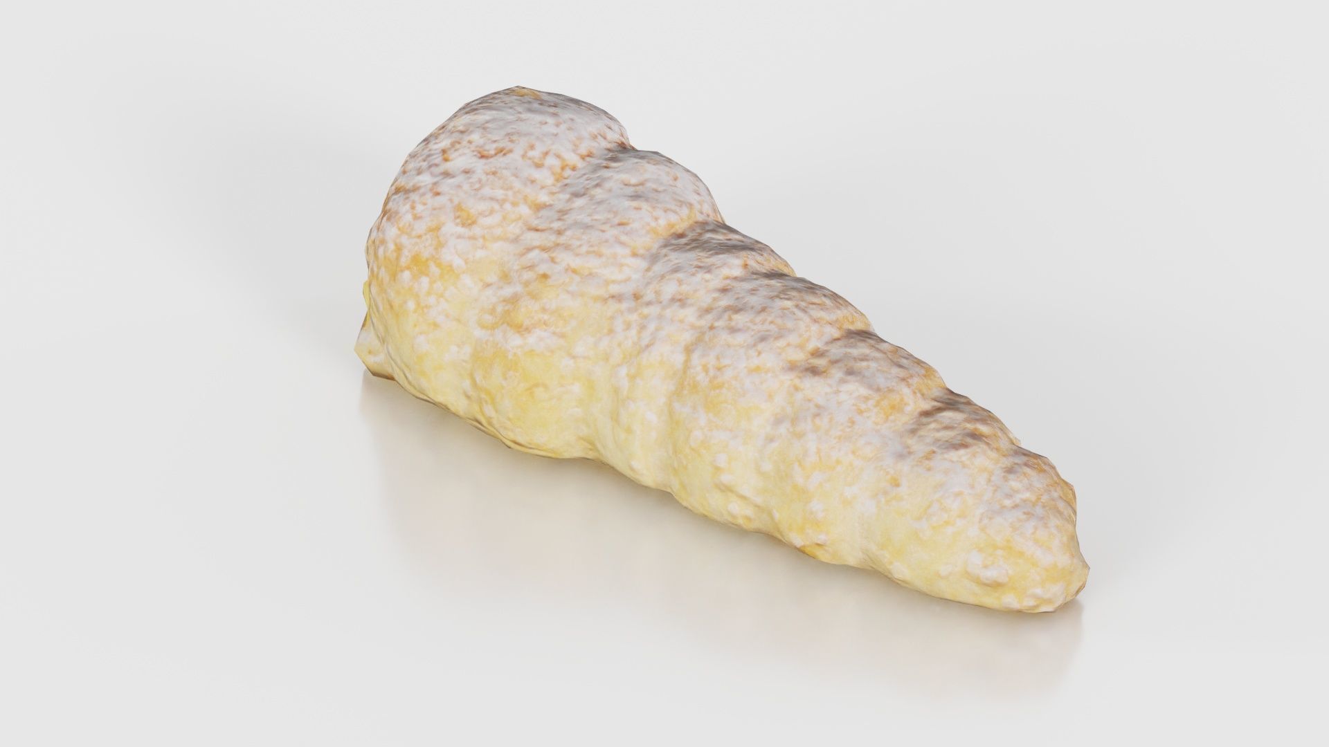 Pudding Creme Filled Cake Low-poly 3D model_24